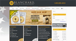 Desktop Screenshot of blanchardgold.com